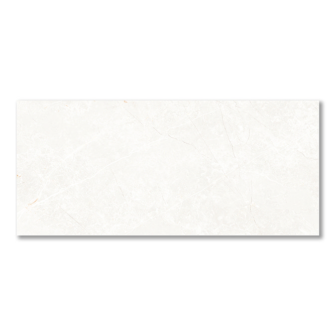 Palor Matt White Marble Effect Wall & Floor Tiles - 300 x 600mm