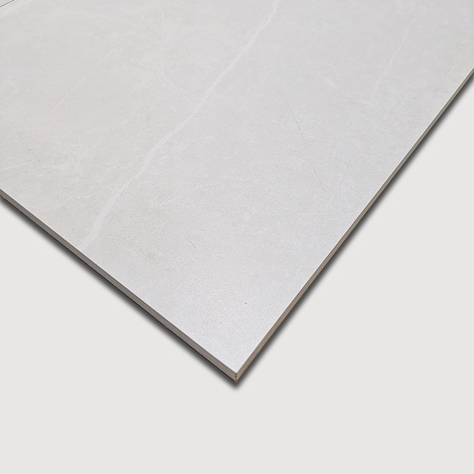 Palor Matt White Marble Effect Wall & Floor Tiles - 300 x 600mm