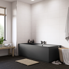 Palor Matt White Marble Effect Wall & Floor Tiles - 300 x 600mm