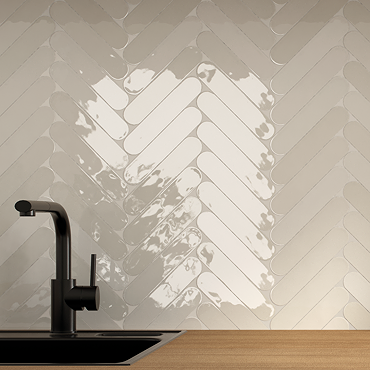 Paragon Beige Gloss Wall Tiles 50 x 250mm