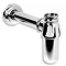 Paris 1TH Corner Cloakroom Suite with Basin Tap & Chrome Bottle Trap Feature Large Image