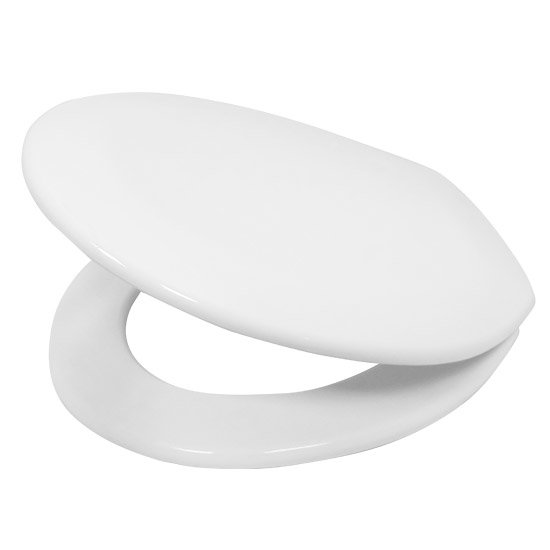 Paris Soft Close Heavyweight Toilet Seat - White - 82030197 Feature Large Image