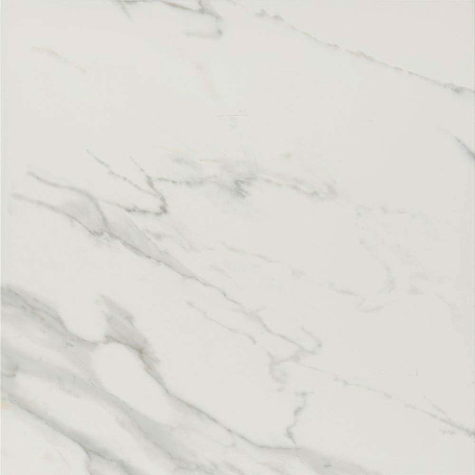 Pavia Grey Gloss Porcelain Floor Tiles - 60 x 60cm  Feature Large Image