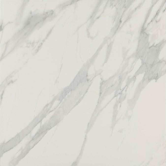 Pavia Grey Gloss Porcelain Floor Tiles - 60 x 60cm  Newest Large Image