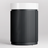 Pavilion 600mm Round Fluted Floor Standing Vanity Unit with Basin - Matt Anthracite