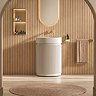 Pavilion 600mm Round Fluted Floor Standing Vanity Unit with Basin