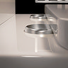 Pavilion Back to Wall Close Coupled Rimless Toilet with Soft-Close Seat