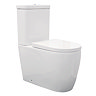 Pavilion Back to Wall Close Coupled Rimless Toilet with Soft-Close Seat
