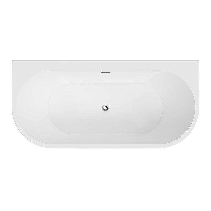 Pavilion Back To Wall Freestanding Bath - 1700 x 800mm
