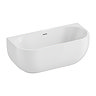 Pavilion Back To Wall Freestanding Bath - 1700 x 800mm Gloss White