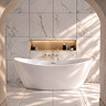 Pavilion Curved Freestanding Bath - 1900 x 890mm