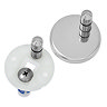 Pavilion Round Rimless Back to Wall Toilet Pan with Soft-Close Seat