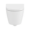 Pavilion Round Rimless Wall Hung Toilet with Soft-Close Seat