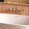 Pavilion Textured Freestanding Bath - 1490 x 740mm