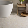 Pella White Terrazzo Effect Hexagon Wall & Floor Tiles - 258 x 290mm