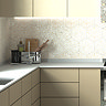 Pella White Terrazzo Effect Hexagon Wall & Floor Tiles - 258 x 290mm Large Image