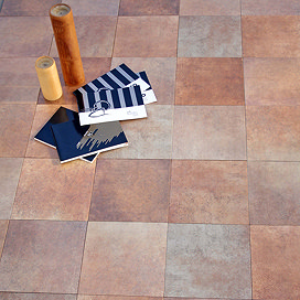 Pendleton Rustic Terracotta Floor Tiles - 316 x 316mm