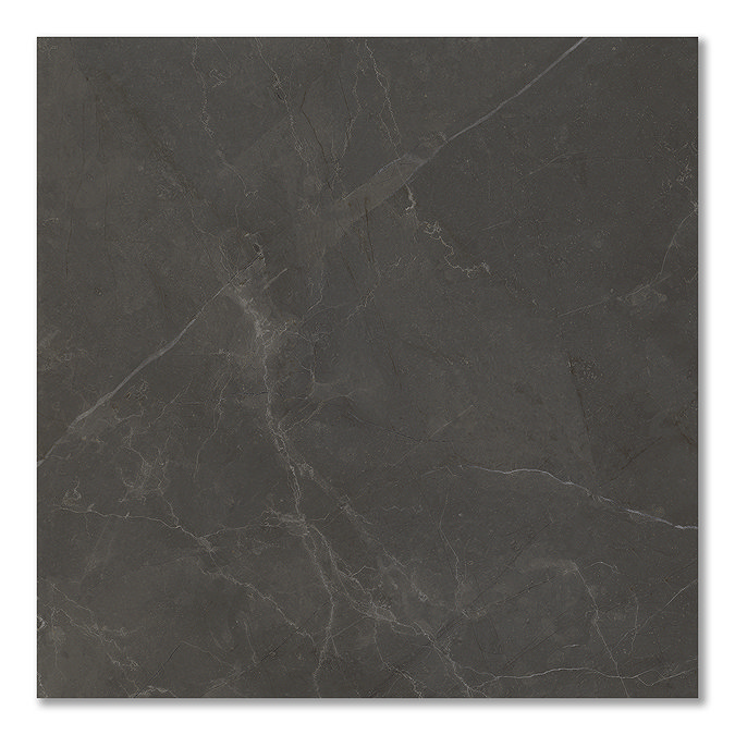 Perduta Black Marble Effect Tiles - 600 x 600mm