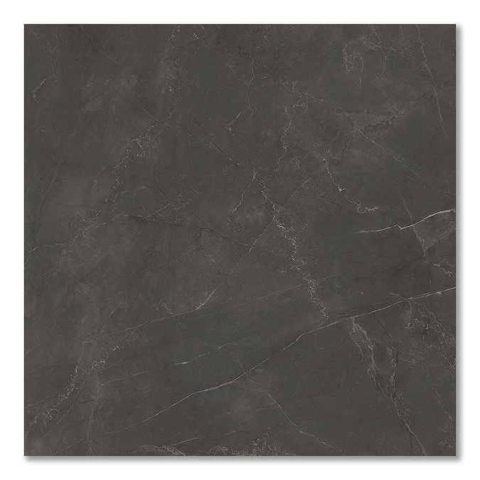 Perduta Black Marble Effect Tiles - 600 x 600mm