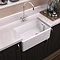 Period Bathroom Co. Belfast Ceramic Kitchen Sink - W610 x D457mm Large Image