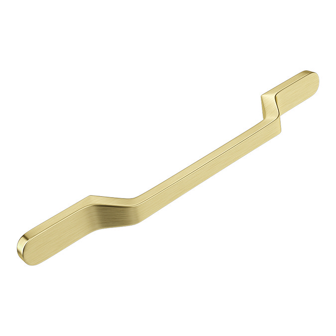 Period Bathroom Co. Brushed Brass Additional Handle Large Image
