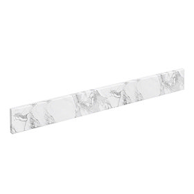 Period Bathroom Co. White Marble Splashback for Vanity Basin Top (Various Widths) Large Image