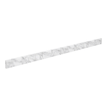 Period Bathroom Co. White Marble Splashback for Vanity Basin Top (Various Widths)  Profile Large Ima