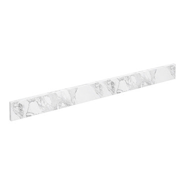 Period Bathroom Co. White Marble Splashback for Vanity Basin Top (Various Widths)  Profile Large Ima