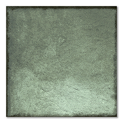 Perth Gloss Green Zellige Effect Floor Tiles 450 x 450mm