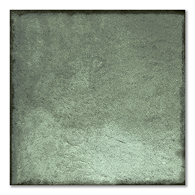 Perth Gloss Green Zellige Effect Floor Tiles 450 x 450mm