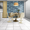 Perth Metro Gloss Blue Zellige Effect Wall Tiles 300 x 600mm