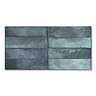 Perth Metro Gloss Blue Zellige Effect Wall Tiles 300 x 600mm