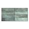 Perth Metro Gloss Green Zellige Effect Wall Tiles 300 x 600mm