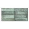 Perth Metro Matt Green Zellige Effect Wall Tiles 300 x 600mm
