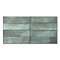 Perth Metro Matt Green Zellige Effect Wall Tiles 300 x 600mm