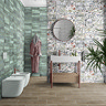 Perth Metro Matt Green Zellige Effect Wall Tiles 300 x 600mm