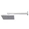 Pioneer - Minimalist Lever Twin Concealed Shower with ABS Trimset & Square Shower Head Profile Large