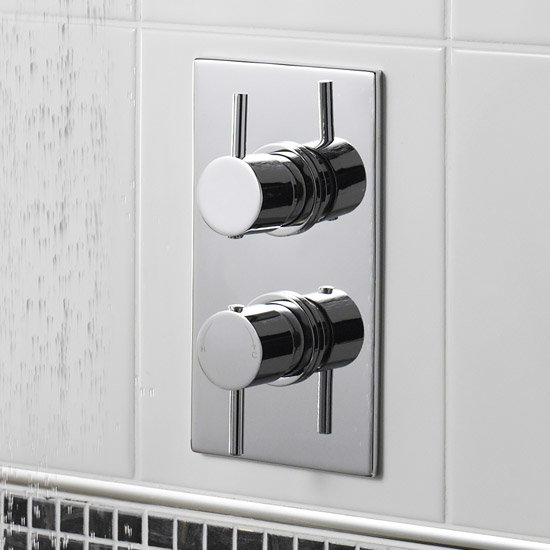 Pioneer - Minimalist Lever Twin Concealed Thermostatic Shower Valve ...