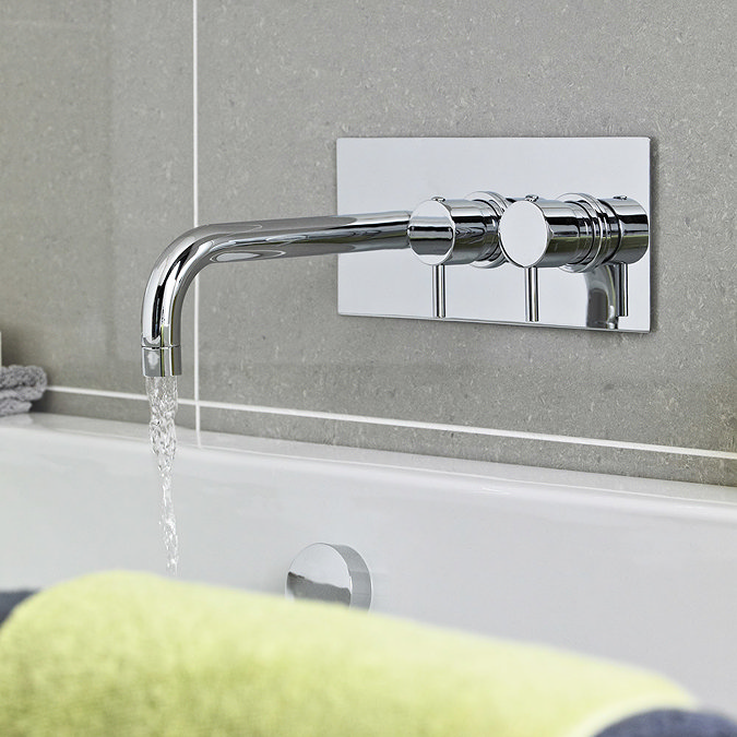 Pioneer - Thermostatic Wall Mounted Basin or Bath Filler - JTY376 Profile Large Image