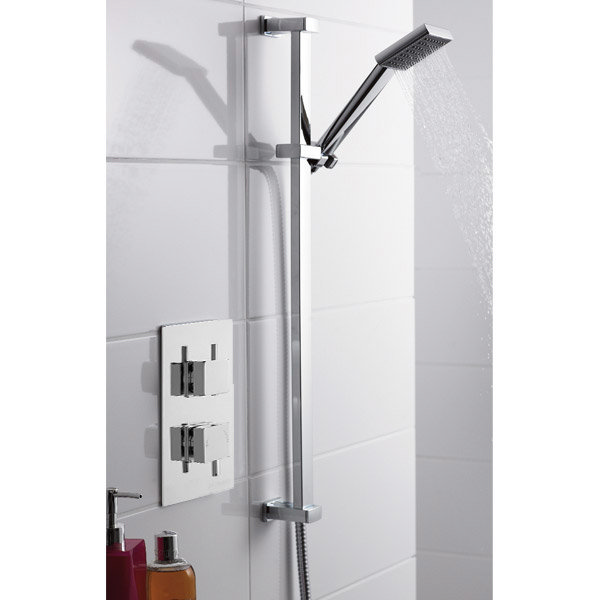 Pioneer Twin Valve Square Handles (ABS) with Rectangular Slide Rail Kit - CP087 Large Image