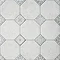 Pisa White Large Rustic Floor Tiles - 600 x 600mm Large Image