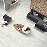 Pisani Light Grey Stone Effect Wall & Floor Tiles - 600 x 600mm