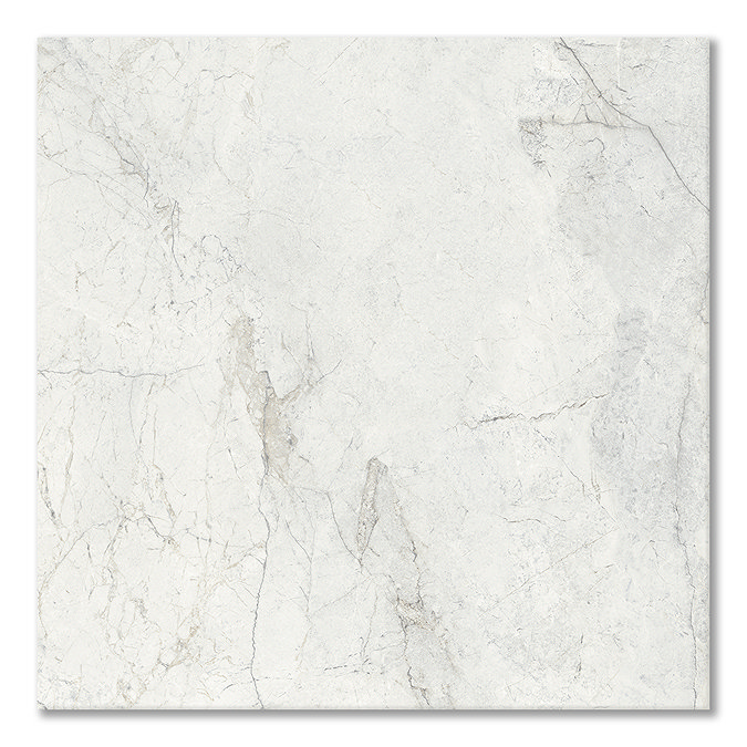 Pisani Light Grey Stone Effect Wall & Floor Tiles - 600 x 600mm
