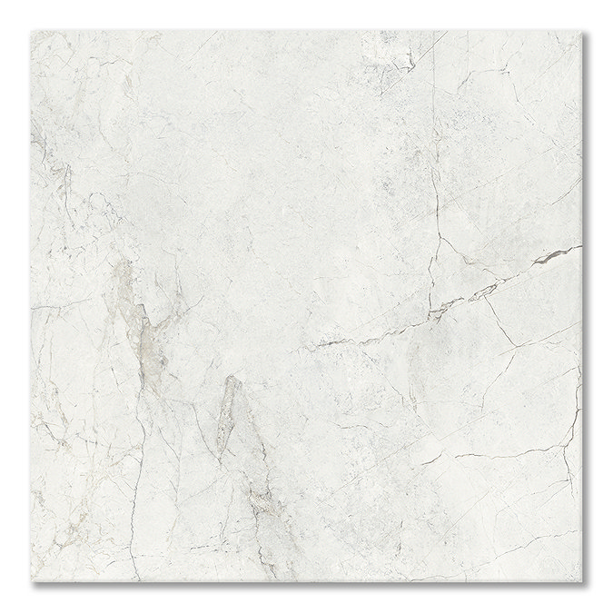 Pisani Light Grey Stone Effect Wall & Floor Tiles - 600 x 600mm