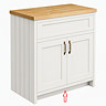 Plinth for Chatsworth 790mm Grey Vanity Unit