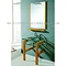 Plymouth Wash Basin and Bathroom Mirror Package Large Image