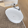 Poco Corner Modern Freestanding Bath (1000 x 1000mm)