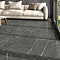 Porte Satin Anthracite Marble Effect Tiles - 600 x 600mm