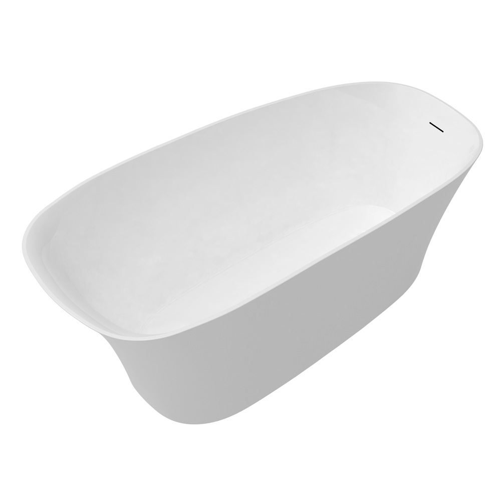 Porto 1700 x 750 Modern Slipper Bath with Waste Victorian Plumbing