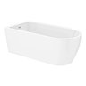 Potenza 1650 x 780 Curved Freestanding Corner Bath